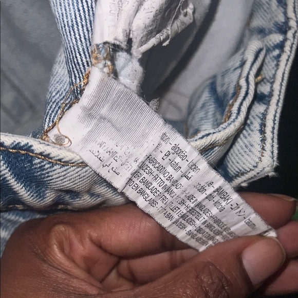 Zara Denim Distressed Women's Shorts size 4 - Picture 9 of 9